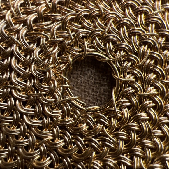 LPL creations freshwater pearls crystals,14 laminated yellow gold earrings nwot - Picture 5 of 12